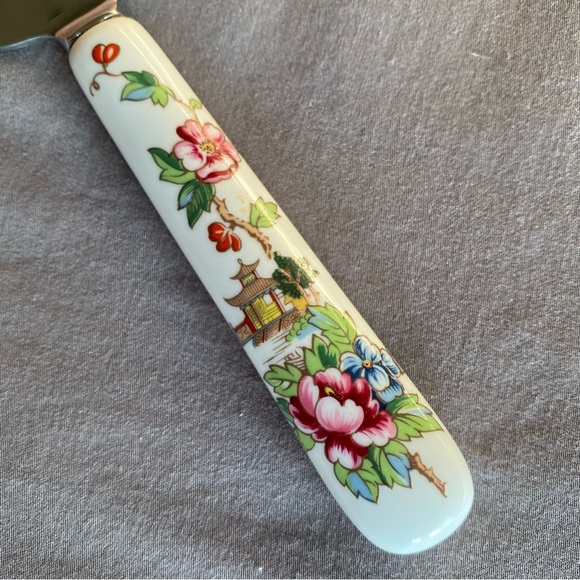 Crown Staffordshire Plate and Cake Knife - Picture 8 of 10
